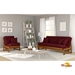 Arden Full Size Futon & Chair Roomset - NF-ARDN-CHFL-RMSET