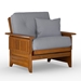 Brentwood Studio Line Chair & Cushion Set - NF-BRNT-CH-MOSET#